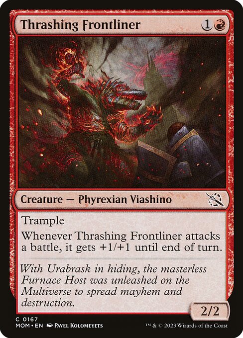 MOM: Thrashing Frontliner (Foil)
