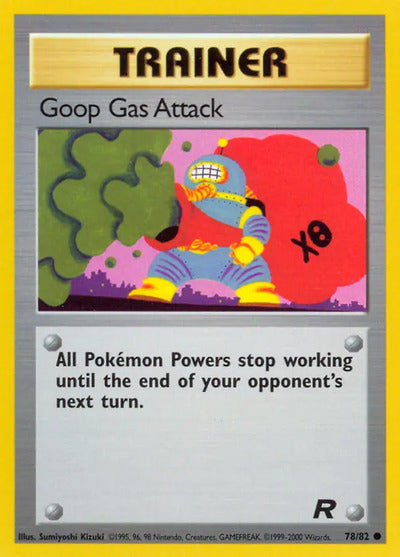 Goop Gas Attack 78/82 Unlimited Team Rocket