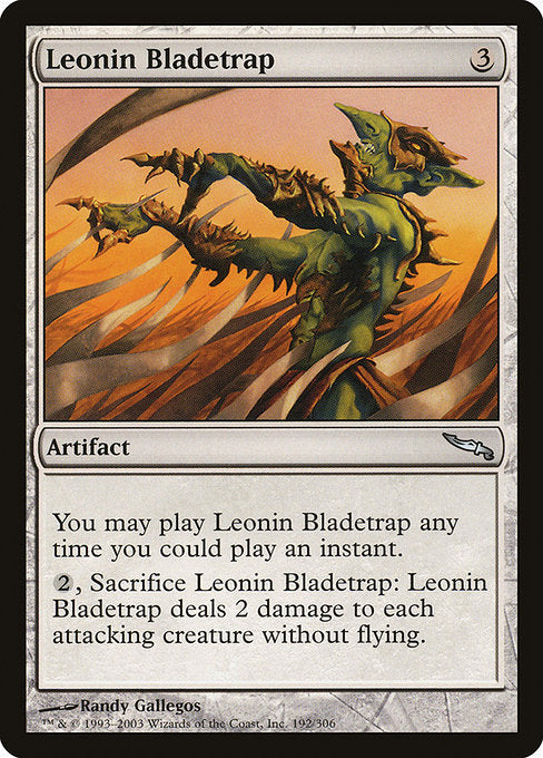 MRD: Leonin Bladetrap (Foil)