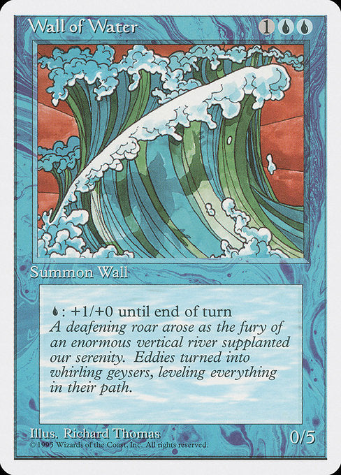 4ED: Wall of Water