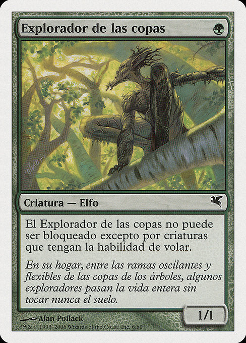 PSAL: Treetop Scout (Spanish) - "Explorador de las copas" (B6)