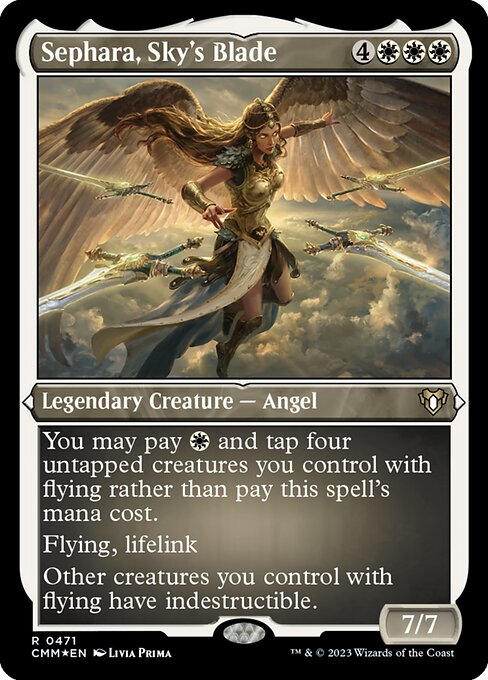 CMM: Sephara, Sky's Blade (Foil Etched)