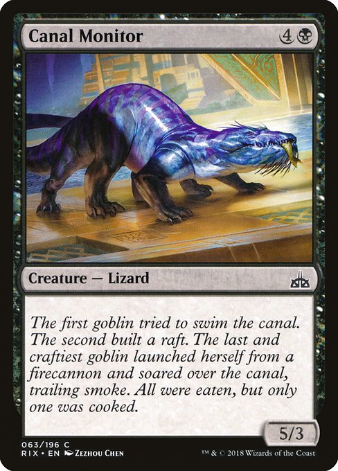 RIX: Canal Monitor (Foil)