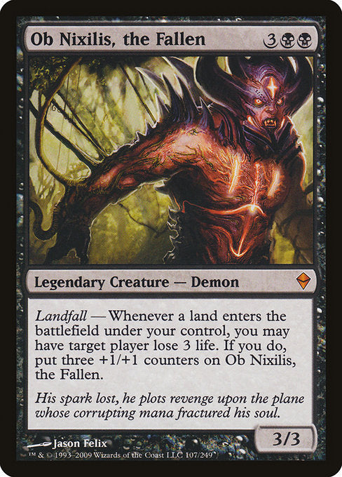 ZEN: Ob Nixilis, the Fallen (Foil)