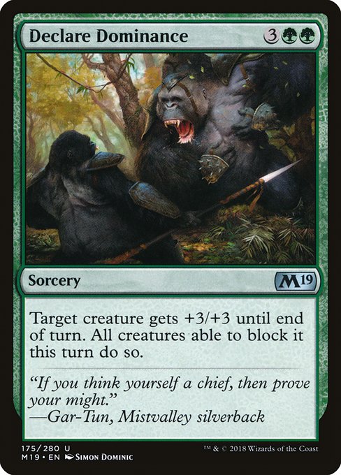 M19: Declare Dominance (Foil)