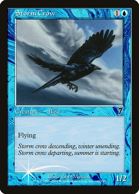 7ED: Storm Crow (Foil)