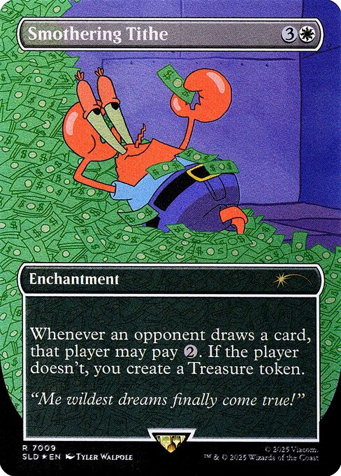 SLD: Smothering Tithe (7009) (Rainbow Foil)
