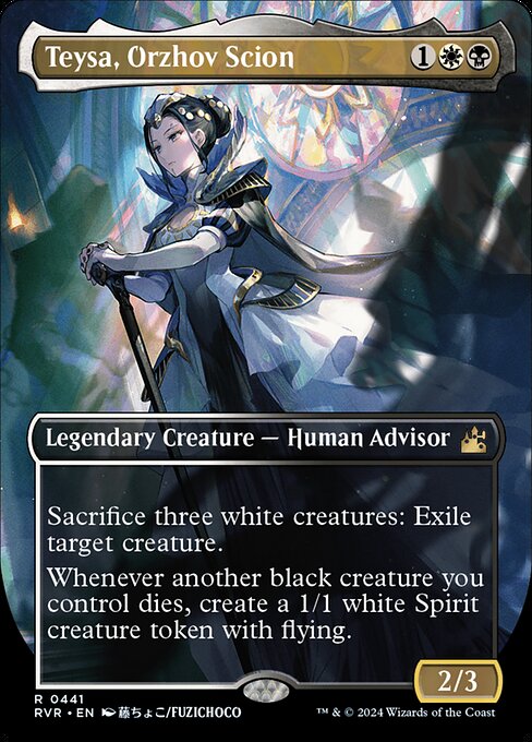 RVR: Teysa, Orzhov Scion (Anime Borderless)