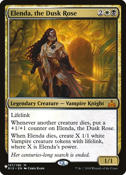 PLST: Elenda, the Dusk Rose