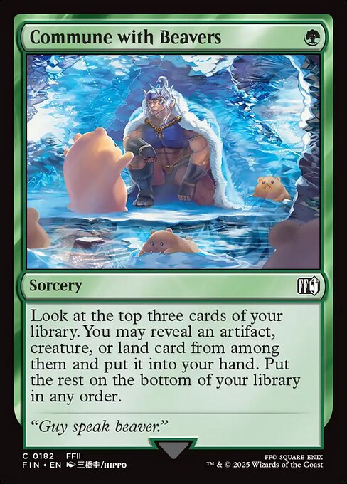 FIN: Commune with Beavers (Foil)