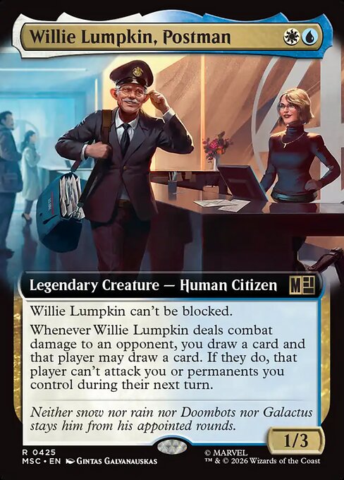 MSC: Willie Lumpkin, Postman (Extended Art)