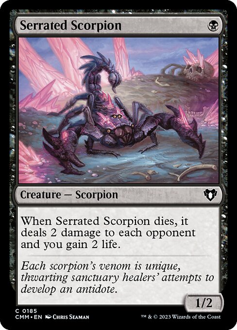 CMM: Serrated Scorpion