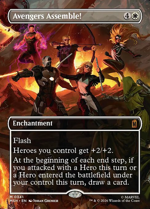 MSH: Avengers Assemble! (Borderless) (0341) (Foil)