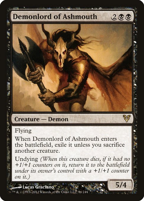 AVR: Demonlord of Ashmouth (Foil)