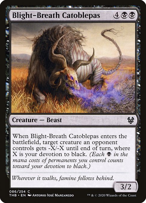 THB: Blight-Breath Catoblepas (Foil)