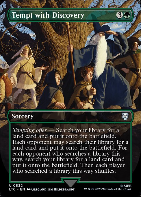 LTC: Tempt with Discovery (Borderless) (Foil)