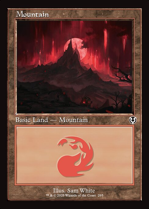 INR: Mountain (295) (Retro Frame)