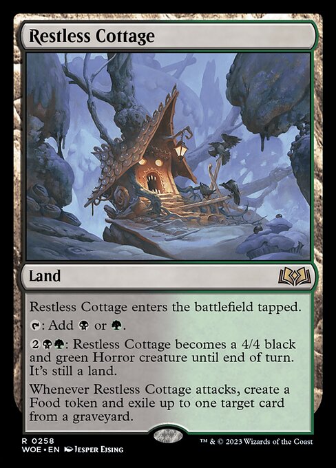 WOE: Restless Cottage