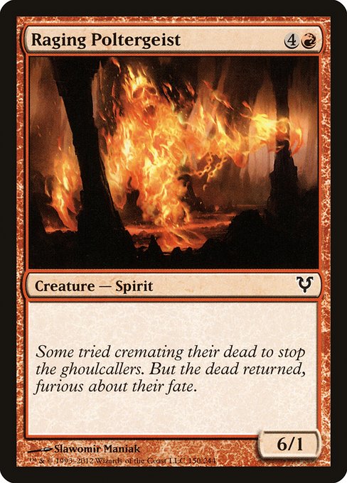 AVR: Raging Poltergeist