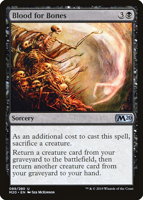 M20: Blood for Bones (Foil)