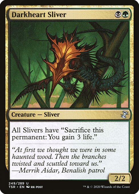 TSR: Darkheart Sliver