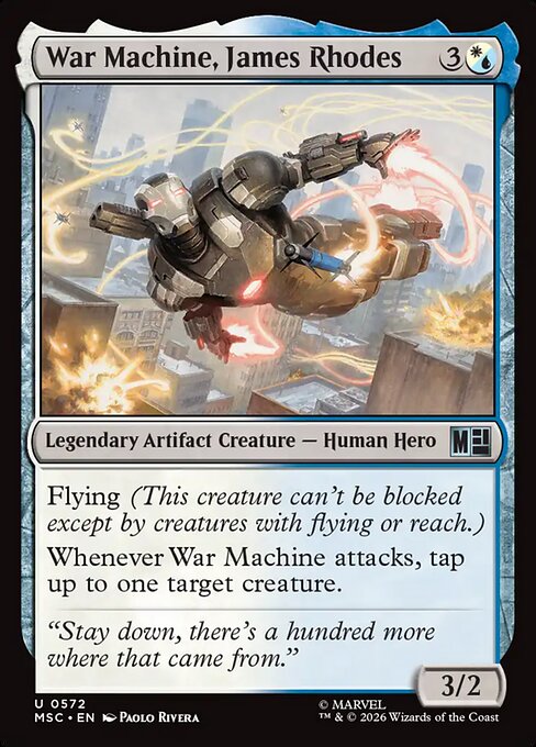 MSC: War Machine, James Rhodes