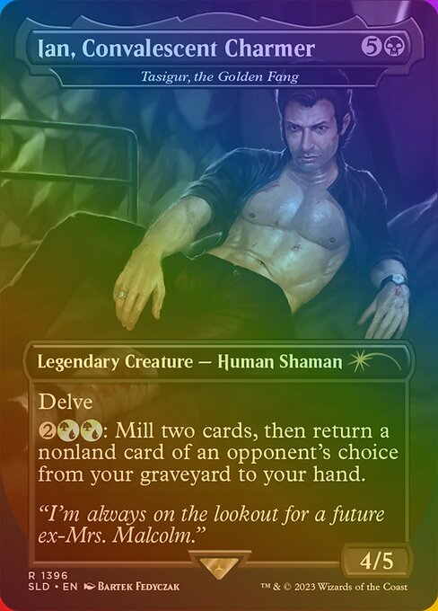 SLD: Ian, Convalescent Charmer - Tasigur, the Golden Fang (Rainbow Foil)