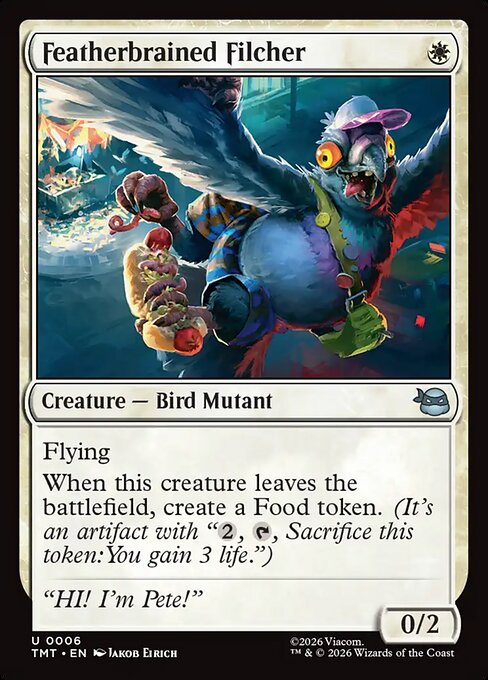 TMT: Featherbrained Filcher (Foil)