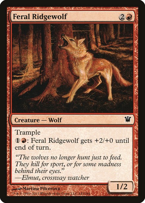 ISD: Feral Ridgewolf
