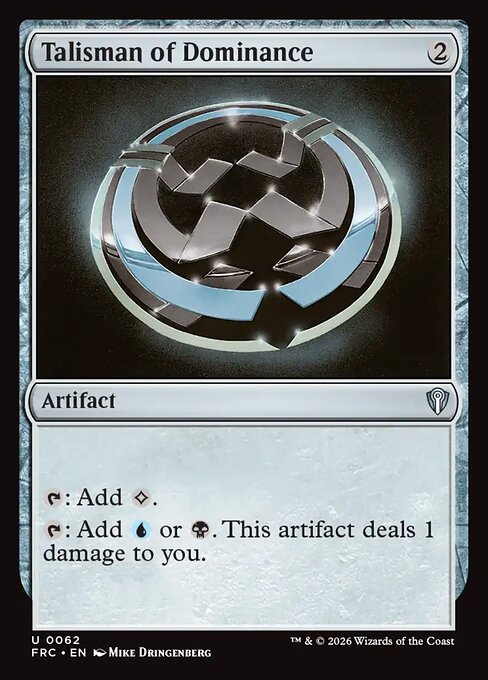 FRC: Talisman of Dominance