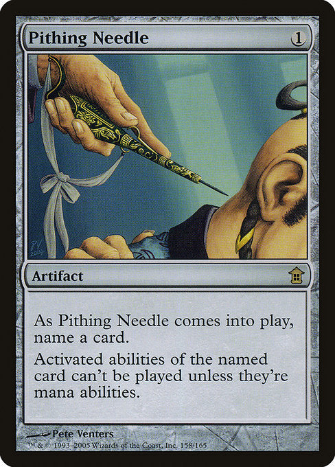 SOK: Pithing Needle