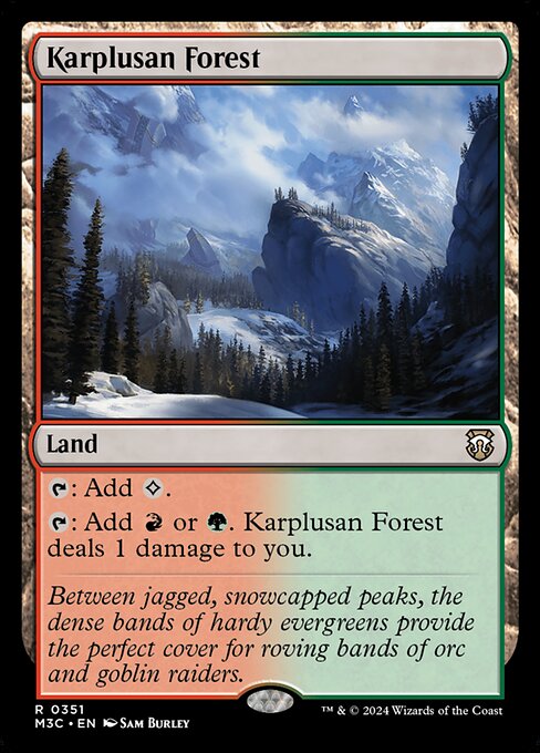 M3C: Karplusan Forest (Foil)