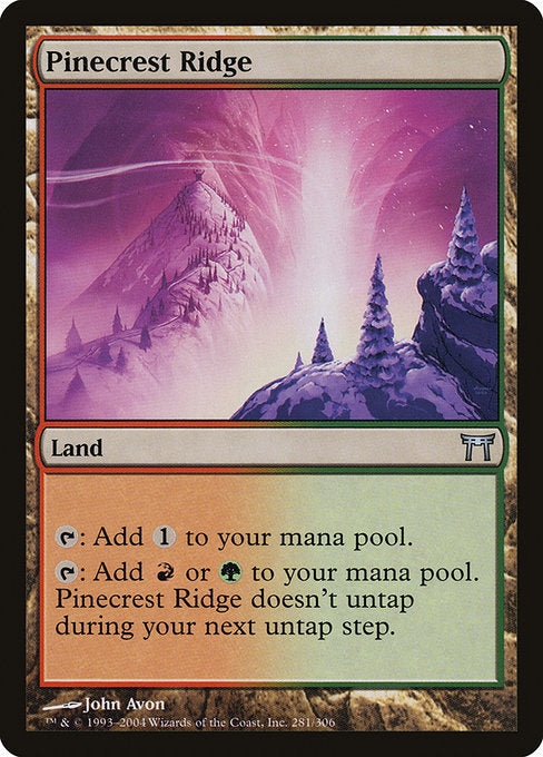 CHK: Pinecrest Ridge (Foil)