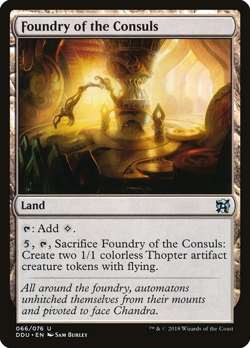 DDU: Foundry of the Consuls