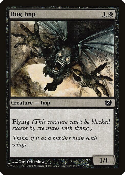 8ED: Bog Imp (Foil)
