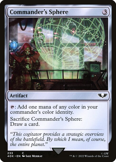 40K: Commander's Sphere (233)