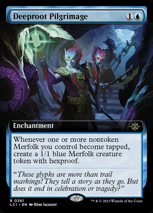 LCI: Deeproot Pilgrimage (Extended Art) (Foil)