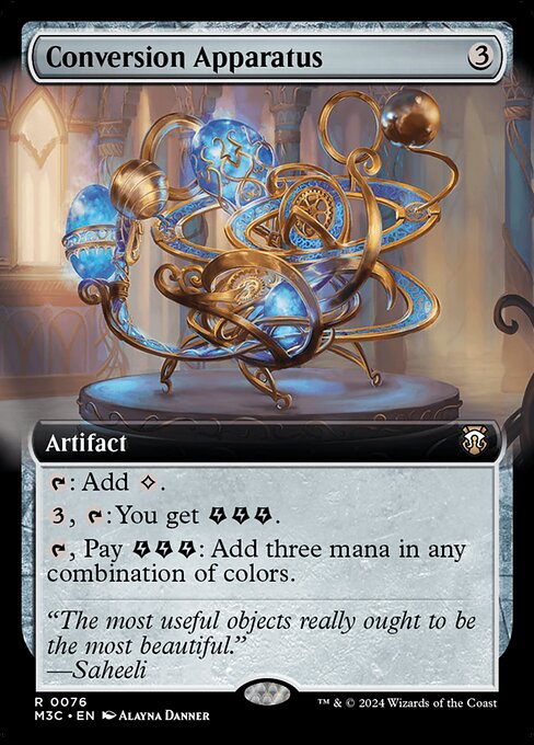 M3C: Conversion Apparatus (Extended Art)
