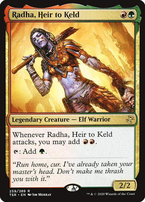 TSR: Radha, Heir to Keld