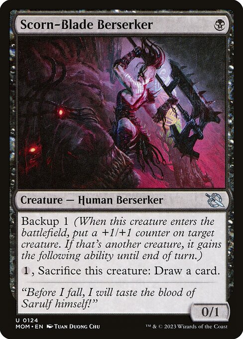 MOM: Scorn-Blade Berserker (Foil)