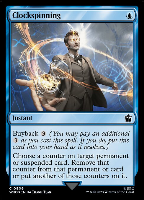 WHO: Clockspinning (Surge Foil)