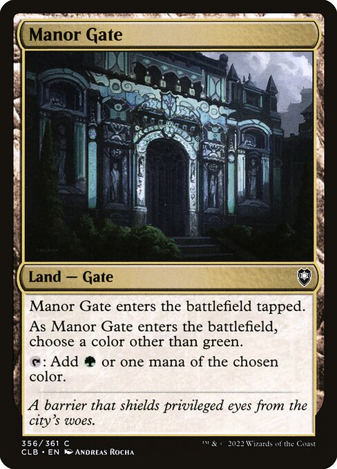 CLB: Manor Gate (Foil)