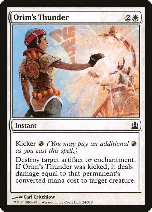 CMD: Orim's Thunder