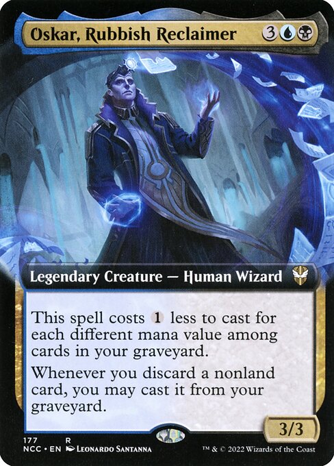NCC: Oskar, Rubbish Reclaimer (Extended Art)