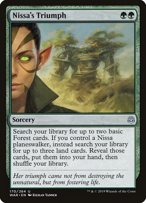 WAR: Nissa's Triumph