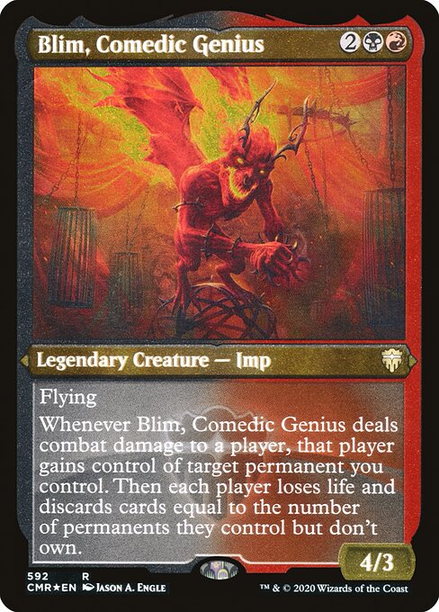 CMR: Blim, Comedic Genius (Foil Etched)