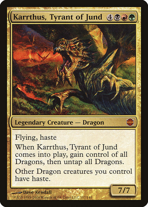ARB: Karrthus, Tyrant of Jund (Foil)