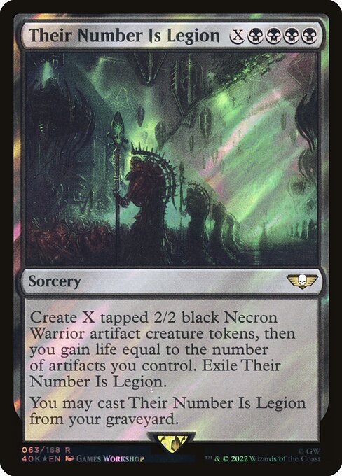 40K: Their Number Is Legion (Surge Foil)