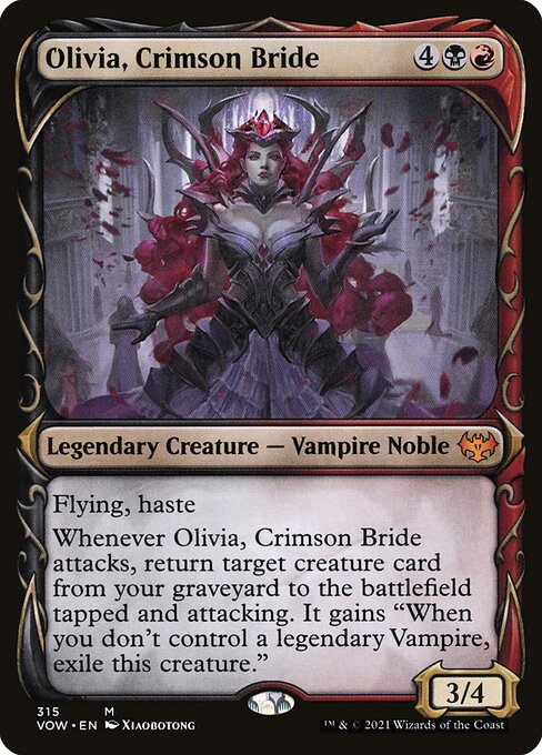 VOW: Olivia, Crimson Bride (Showcase) (Foil)