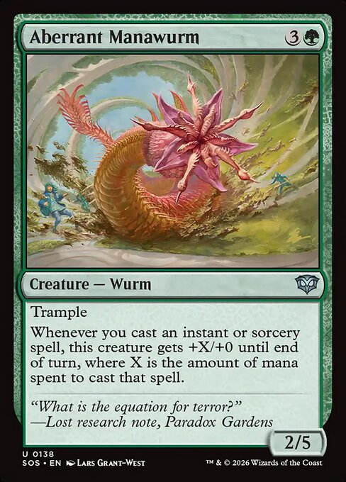 SOS: Aberrant Manawurm (Foil)